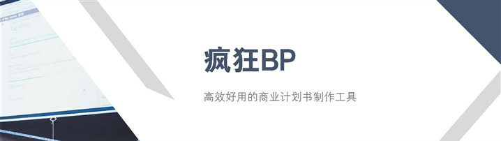 蓝灰商务简洁欧美大气通用商业计划书模版