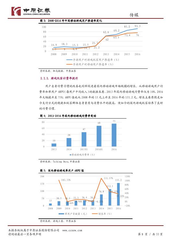 游戏行业免费研究报告：游戏行业研究：高速成长的移动游戏-undefined